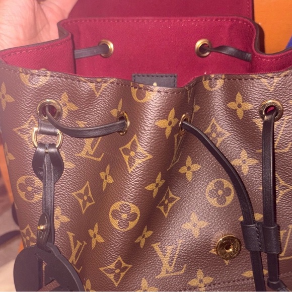 Louis Vuitton Brown and Black Monogram Backpack main image 13